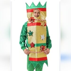 U Look Ugly Today Christmas Cracker 3 Piece Costume Size S